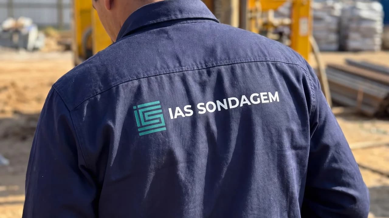 Cena de produção audiovisual técnica da IAS Sondagem